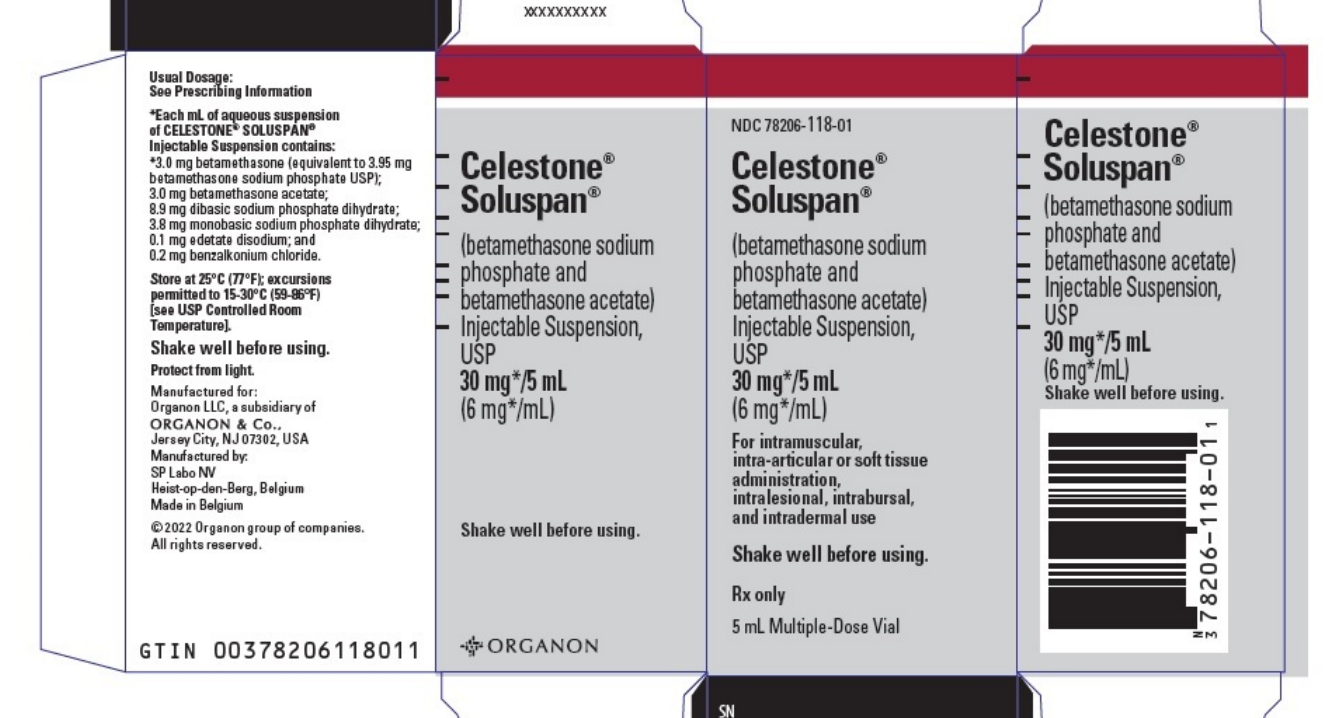 Celestone Soluspan 30mg/5ml, inj